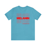 Melanin Thank YOU bag Black Statement Sassy Short Sleeve Tee