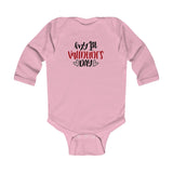 First Valentine's Day  Long Sleeve Bodysuit Onesie
