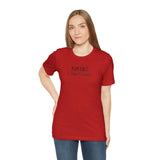 Fun Fact: I don't care! UnisexShort Sleeve Tee