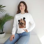 Shades of Melanin: Unisex Cotton Crew Neck Sweatshirt