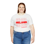 Melanin Thank YOU bag Black Statement Sassy Short Sleeve Tee
