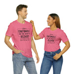 Craftoholic, but on the road to Recovery Unisex Crew Cotton Blend Shirt