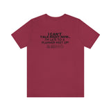 Late for a Planner MeetUp Planners Unisex Short Sleeve Tee