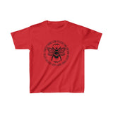 KIDS Bee Kind, Positive & More Circle Design Unisex Short Sleeve Tee