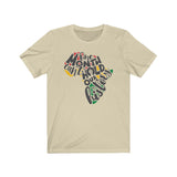 One Month Cannot contain Black History  BHM Celebration Unisex Short Sleeve Tee