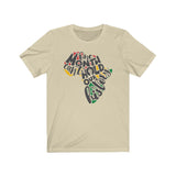 One Month Cannot contain Black History  BHM Celebration Unisex Short Sleeve Tee