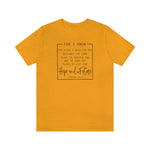 For the Plans I have for you Jeremiah 29:11 UNISEX fit