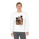 Shades of Melanin: Unisex Cotton Crew Neck Sweatshirt