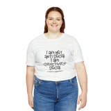 I'm not AntiSocial Unisex Short Sleeve Tee