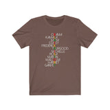 Powerful Names in Black History  BHM Celebration Unisex Short Sleeve Tee