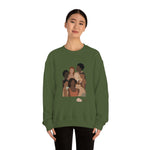Shades of Melanin: Unisex Cotton Crew Neck Sweatshirt