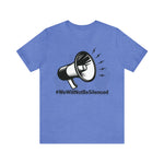 Black Lives Matter: #WeWillNotBeSilenced T-Shirt