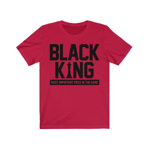 Black King Chess Facts T-Shirt