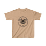 KIDS Bee Kind, Positive & More Circle Design Unisex Short Sleeve Tee