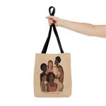 Beauty in the Shades of Melanin Canvas Tote Bag
