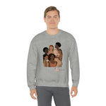 Shades of Melanin: Unisex Cotton Crew Neck Sweatshirt