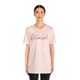 Determined statement Short Sleeve Tee