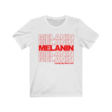 MELANIN- Thank You Bag Design Short Sleeve Tee
