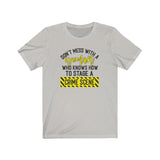 Don't Mess with a Woman Who Knows Crime Scenes  Short Sleeve