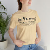 Be The Energy You Want To Attract Unisex Crew Cotton Blend Shirt