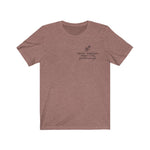 Grow through what you Go through Positive Vibes Unisex Jersey Short Sleeve Tee