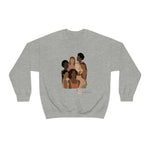 Shades of Melanin: Unisex Cotton Crew Neck Sweatshirt