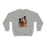 Shades of Melanin: Unisex Cotton Crew Neck Sweatshirt