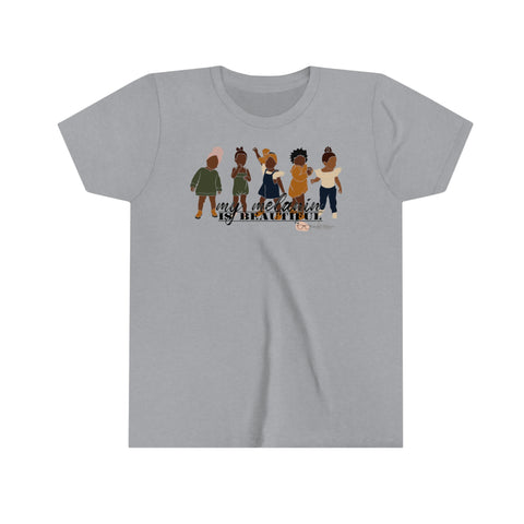 Shades of Melanin: KIDS Unisex Cotton T-Shirt