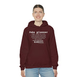 Fake Planners Definition Unisex hoodie  Sweat shirt