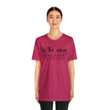 Be The Energy You Want To Attract Unisex Crew Cotton Blend Shirt