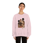 Shades of Melanin: Unisex Cotton Crew Neck Sweatshirt