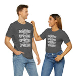 If You are Threatened by The Uprising TikTok Inspired Unisex Short Sleeve Tee