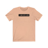 1-800-HIS-LOSS #selflove #breakup healing Unisex Short Sleeve Tee