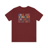 Girls Just Wanna Have Fundamental Human Rights Short Sleeve Tee