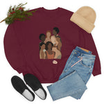 Shades of Melanin: Unisex Cotton Crew Neck Sweatshirt