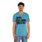 Support Black & Brown Women in Tech Statement Sassy Short Sleeve Tee