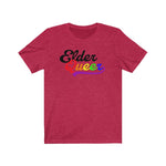 Elder Queer TikTok Alphabet Mafia RAINBOW #Pride365 Unisex Jersey Tank Unisex Short Sleeve Tee
