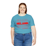 Melanin Thank YOU bag Black Statement Sassy Short Sleeve Tee
