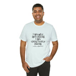 I'm not AntiSocial Unisex Short Sleeve Tee