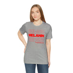 Melanin Thank YOU bag Black Statement Sassy Short Sleeve Tee