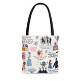 Scenes of Bridgerton Cotton Canvas Tote Bag