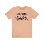 Girlfriend to Fiancee Engaged Wedding Unisex Short Sleeve Tee