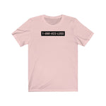 1-800-HIS-LOSS #selflove #breakup healing Unisex Short Sleeve Tee