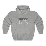 Petty Powered by Facts & Receipts Unisex Heavy Blend™ Hooded Sweatshirt