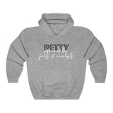 Petty Powered by Facts & Receipts Unisex Heavy Blend™ Hooded Sweatshirt