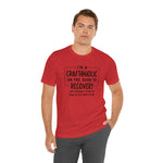 Craftoholic, but on the road to Recovery Unisex Crew Cotton Blend Shirt