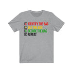SECURE the BAG- Step by Step Short Sleeve Tee