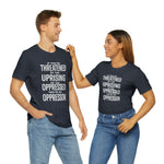 If You are Threatened by The Uprising TikTok Inspired Unisex Short Sleeve Tee
