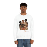 Shades of Melanin: Unisex Cotton Crew Neck Sweatshirt