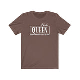 Chess Powerful Black Queen Definition BHM Celebration Unisex Short Sleeve Tee